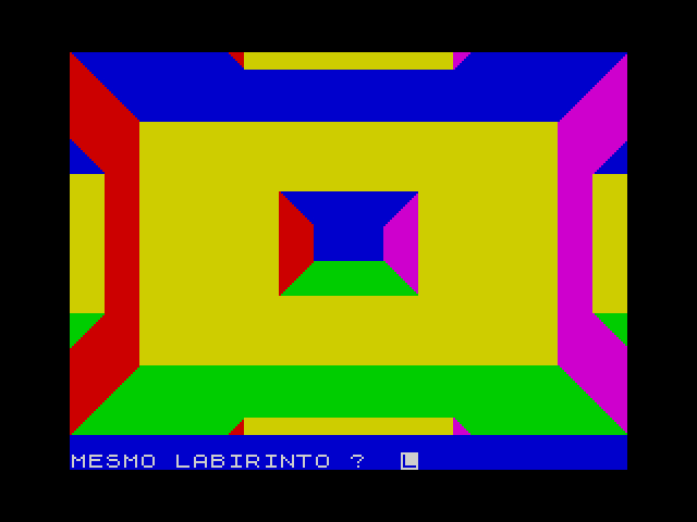 3D Maze screenshot 3 for ZX Spectrum